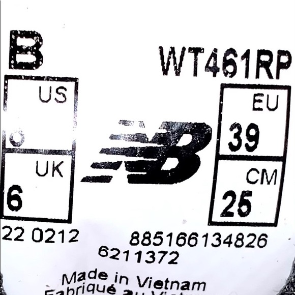 Women’s NEW BALANCE size 8 tennis shoes - Picture 7 of 7